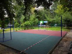 Монтаж спортивной площадки в Москве Люберцы (Дефектолог 50)