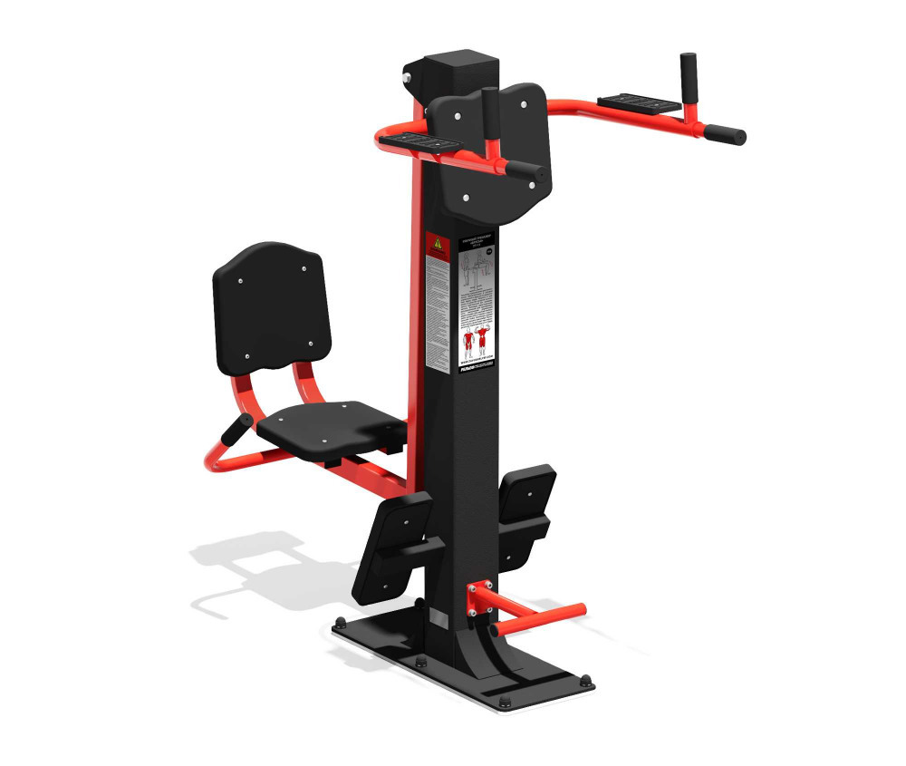 Уличный тренажер  "Жим ногами-Брусья"